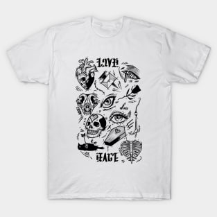 Hate Turns To Love T-Shirt